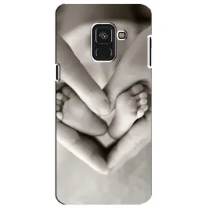 Чохли для МАМИ на Samsung A8 Plus, A730F (Люблячі долоні)