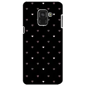 Чехлы с тематикой "Маленькие Сердечки" на Samsung A8 Plus, A730F (Маленькие сердечки)