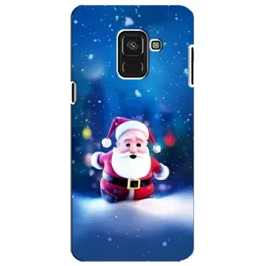 Чохли на Новий Рік Samsung A8 Plus, A730F (Маленький Дід Мороз)