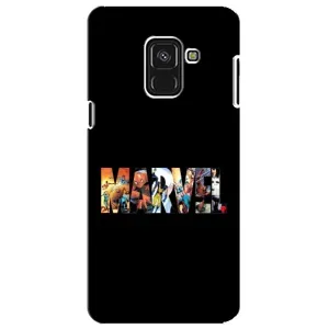Силіконовий Чохол для Samsung A8 Plus,  A730F (MARVEL)