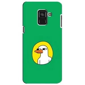 Чехол с рисунком «Мем Утка» для Samsung Galaxy A8 Plus 2018 (A730F)