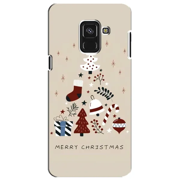 Чехол с рисунком «Merry Christmas» для Samsung Galaxy A8 Plus 2018 (A730F) Чехол с рисунком «Merry Christmas» для Samsung Galaxy A8 Plus 2018 (A730F)