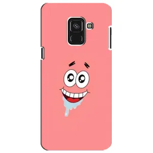 Чохли з Патріком на Samsung A8 Plus, A730F (Мордочка Патріка)