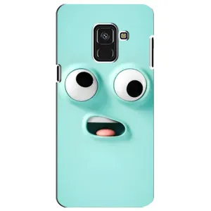 Чохол з малюнком «Кумедне м'ятне обличчя» для Samsung Galaxy A8 Plus 2018 (A730F)