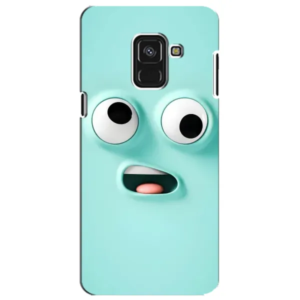 Чохол з малюнком «Кумедне м'ятне обличчя» для Samsung Galaxy A8 Plus 2018 (A730F) Чохол з малюнком «Кумедне м'ятне обличчя» для Samsung Galaxy A8 Plus 2018 (A730F)