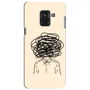 Чехлы со смыслом для Samsung A8 Plus, A730F (Мысли)