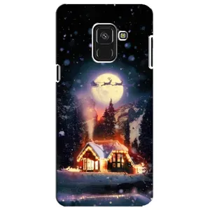 Чохли на Новий Рік Samsung A8 Plus, A730F (Настрій зимній)