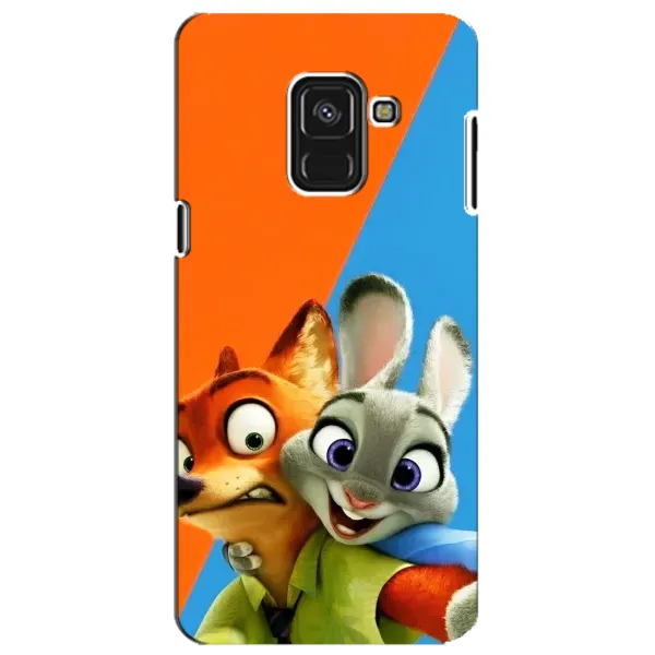 Чехол с рисунком «Ник и Хопс» для Samsung Galaxy A8 Plus 2018 (A730F)