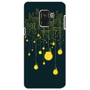Силиконовые Чехлы Любимому человеку для Samsung A8 Plus, A730F (Ночной город)