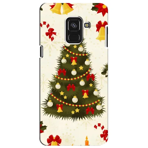 Чехол с рисунком «Новогодний принт» для Samsung Galaxy A8 Plus 2018 (A730F) Чехол с рисунком «Новогодний принт» для Samsung Galaxy A8 Plus 2018 (A730F)