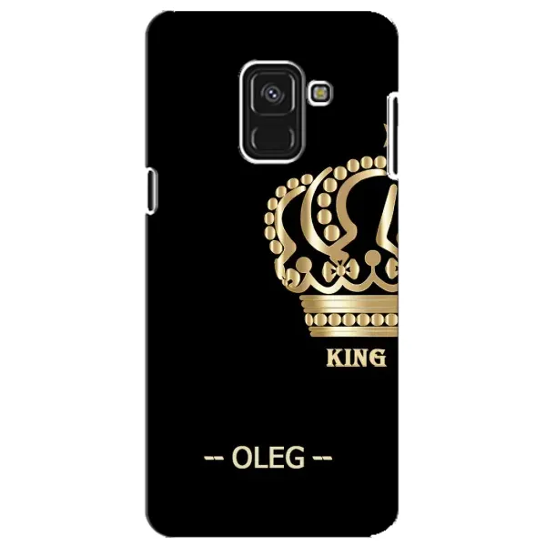 Чехол с рисунком «OLEG» для Samsung Galaxy A8 Plus 2018 (A730F)