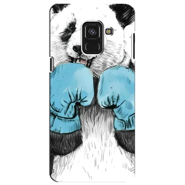 Чехол с рисунком «Панда боксер» для Samsung Galaxy A8 Plus 2018 (A730F)