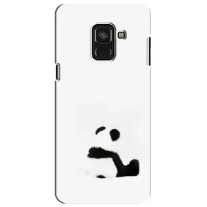 Чехлы с Пандами на Samsung A8 Plus, A730F (Панда обиделся)