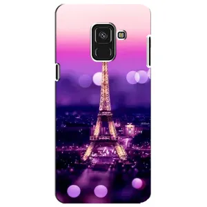 Чехол с Эйфелевой башней на Samsung A8 Plus, A730F (Париж башня)