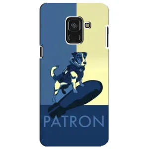 Чехол с принтом Собаки Патрон для Samsung A8 Plus, A730F (Patron)