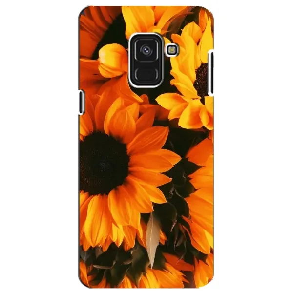 Чехол с рисунком «подсолнухи» для Samsung Galaxy A8 Plus 2018 (A730F) Чехол с рисунком «подсолнухи» для Samsung Galaxy A8 Plus 2018 (A730F)
