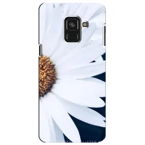 Чехол с ромашками на Samsung A8 Plus, A730F (Пол ромашки)