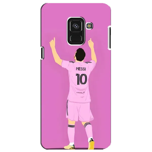 Чехол с рисунком «Празднование Месси» для Samsung Galaxy A8 Plus 2018 (A730F)
