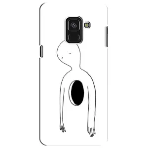 Чехлы со смыслом для Samsung A8 Plus, A730F (Пустота)