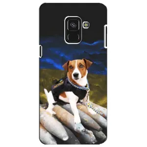 Чехол с принтом Собаки Патрон для Samsung A8 Plus, A730F (Пёс Патрон)