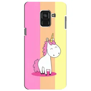 Чохол Unicorn на Samsung A8 Plus, A730F (Яскравий Єдинорог)