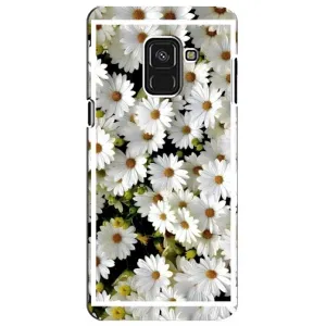Чехол с ромашками на Samsung A8 Plus, A730F (Рамка в ромашках)