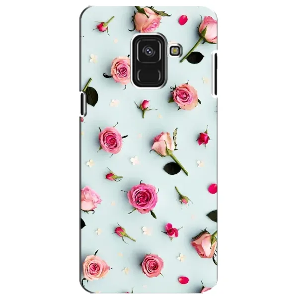 Чехол с рисунком «Разные цветы» для Samsung Galaxy A8 Plus 2018 (A730F) Чехол с рисунком «Разные цветы» для Samsung Galaxy A8 Plus 2018 (A730F)