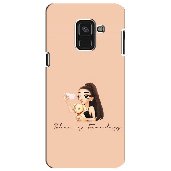 Чехол с рисунком «С собакой» для Samsung Galaxy A8 Plus 2018 (A730F)