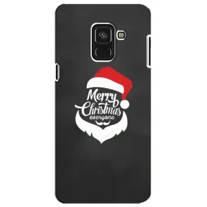 Чохол Санта Клаус для Samsung A8 Plus, A730F (Санта Крісмас)