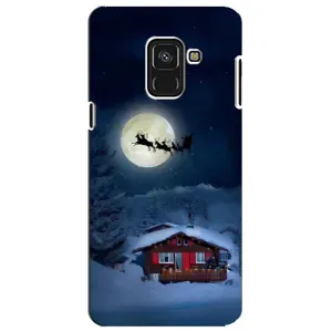 Чохол Санта Клаус для Samsung A8 Plus, A730F (Санта)