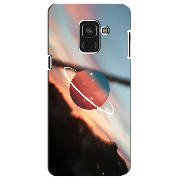 Чехол с рисунком «Сатурн» для Samsung Galaxy A8 Plus 2018 (A730F)