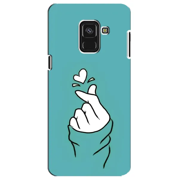 Чехол с рисунком «Сердечко на бирюзовом» для Samsung Galaxy A8 Plus 2018 (A730F) Чехол с рисунком «Сердечко на бирюзовом» для Samsung Galaxy A8 Plus 2018 (A730F)