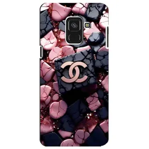 Чехол (Dior, Prada, YSL, Chanel) для Samsung A8 Plus, A730F (Шанель)