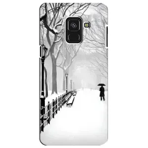 Чохли на Новий Рік Samsung A8 Plus, A730F (Снігом замело)