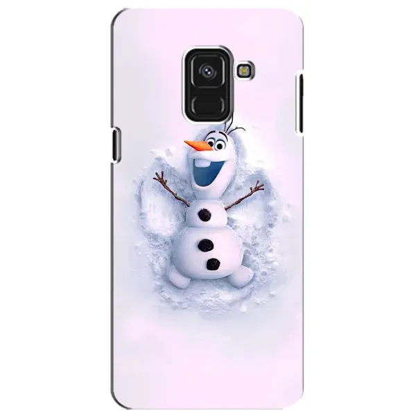 Чехол с рисунком «Снеговик Олов» для Samsung Galaxy A8 Plus 2018 (A730F)
