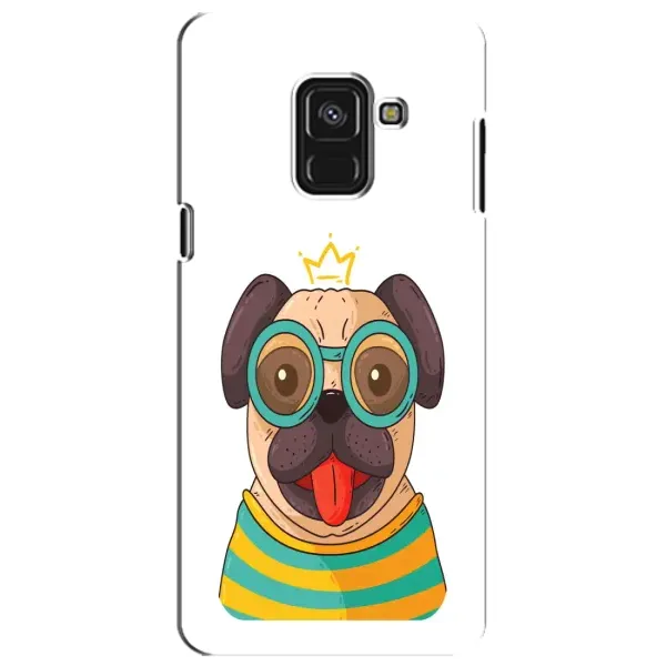 Чехол с рисунком «Собака Король» для Samsung Galaxy A8 Plus 2018 (A730F) Чехол с рисунком «Собака Король» для Samsung Galaxy A8 Plus 2018 (A730F)