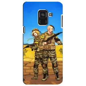 Чехлы с принтом (Воины ЗСУ) для Samsung A8 Plus, A730F (Солдаты ЗСУ)
