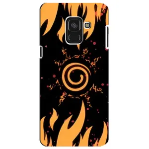 Купить Чохли на телефон з принтом Anime для Samsung A8 Plus, A730F (Сонце Наруто)