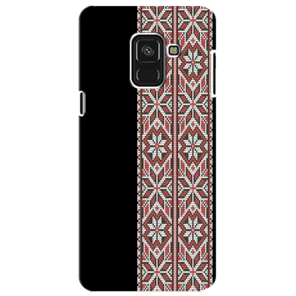 Чехол с рисунком «Стильная вишиванка» для Samsung Galaxy A8 Plus 2018 (A730F)
