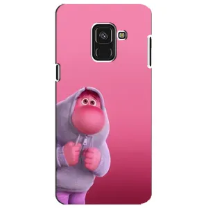 Чохол Головоломка для Samsung A8 Plus, A730F - (AlphaPrint) (Сором)