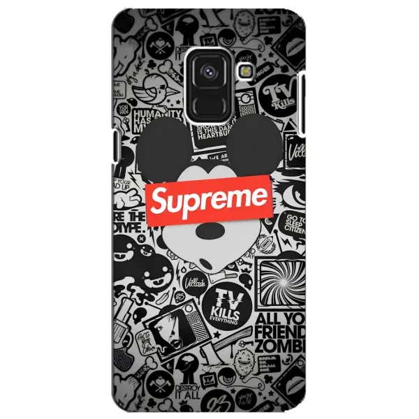 Чехол с рисунком «Supreme Маус» для Samsung Galaxy A8 Plus 2018 (A730F) Чехол с рисунком «Supreme Маус» для Samsung Galaxy A8 Plus 2018 (A730F)