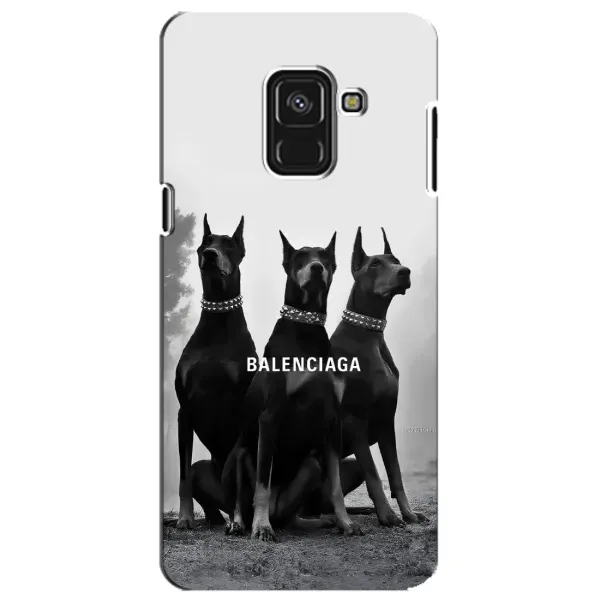 Чехол с рисунком «Три добермана» для Samsung Galaxy A8 Plus 2018 (A730F) Чехол с рисунком «Три добермана» для Samsung Galaxy A8 Plus 2018 (A730F)
