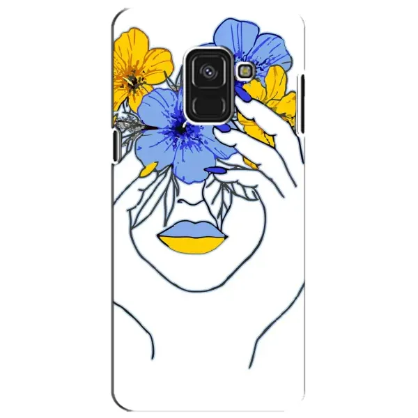 Чехол с рисунком «Украинка на всю голову» для Samsung Galaxy A8 Plus 2018 (A730F) Чехол с рисунком «Украинка на всю голову» для Samsung Galaxy A8 Plus 2018 (A730F)