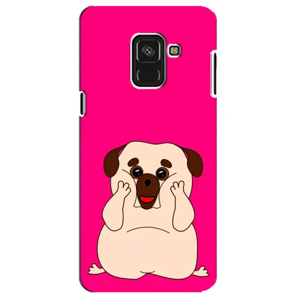 Чехол с рисунком «Веселый Мопсик» для Samsung Galaxy A8 Plus 2018 (A730F) Чехол с рисунком «Веселый Мопсик» для Samsung Galaxy A8 Plus 2018 (A730F)