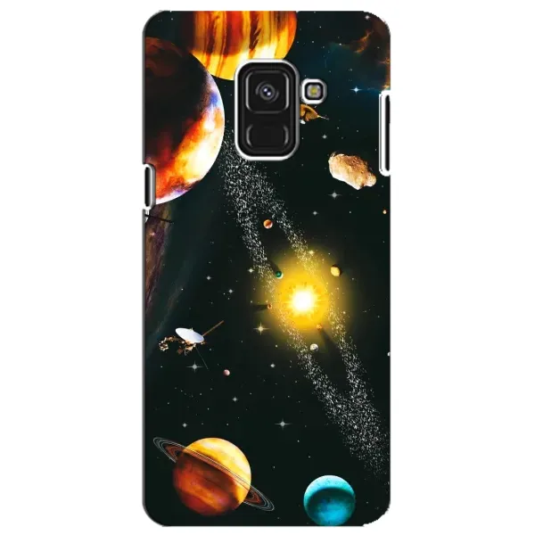 Чехол с рисунком «Вид с космоса» для Samsung Galaxy A8 Plus 2018 (A730F)