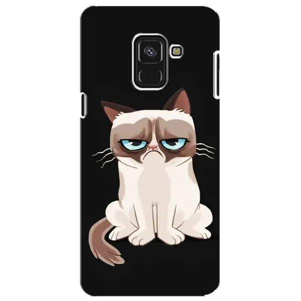 Чехол с рисунком «Взгляд кота» для Samsung Galaxy A8 Plus 2018 (A730F) Чехол с рисунком «Взгляд кота» для Samsung Galaxy A8 Plus 2018 (A730F)
