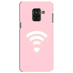 Силиконовые Чехлы Любимому человеку для Samsung A8 Plus, A730F (WiFi Love)
