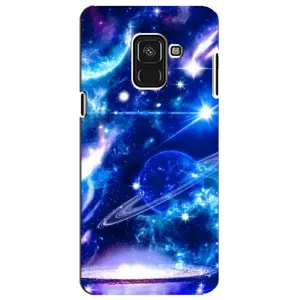 Чохли КОСМОС на Samsung A8 Plus, A730F (Яскравий космос)