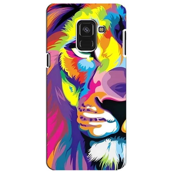 Чехол с рисунком «Яркий Лев» для Samsung Galaxy A8 Plus 2018 (A730F)