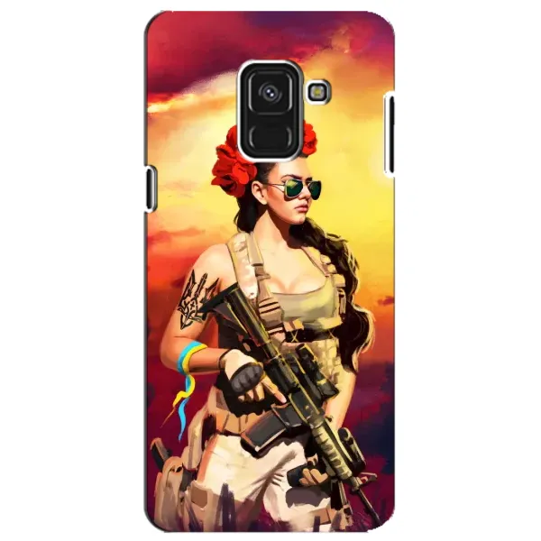 Чехол с рисунком «Женщина солдат» для Samsung Galaxy A8 Plus 2018 (A730F) Чехол с рисунком «Женщина солдат» для Samsung Galaxy A8 Plus 2018 (A730F)
